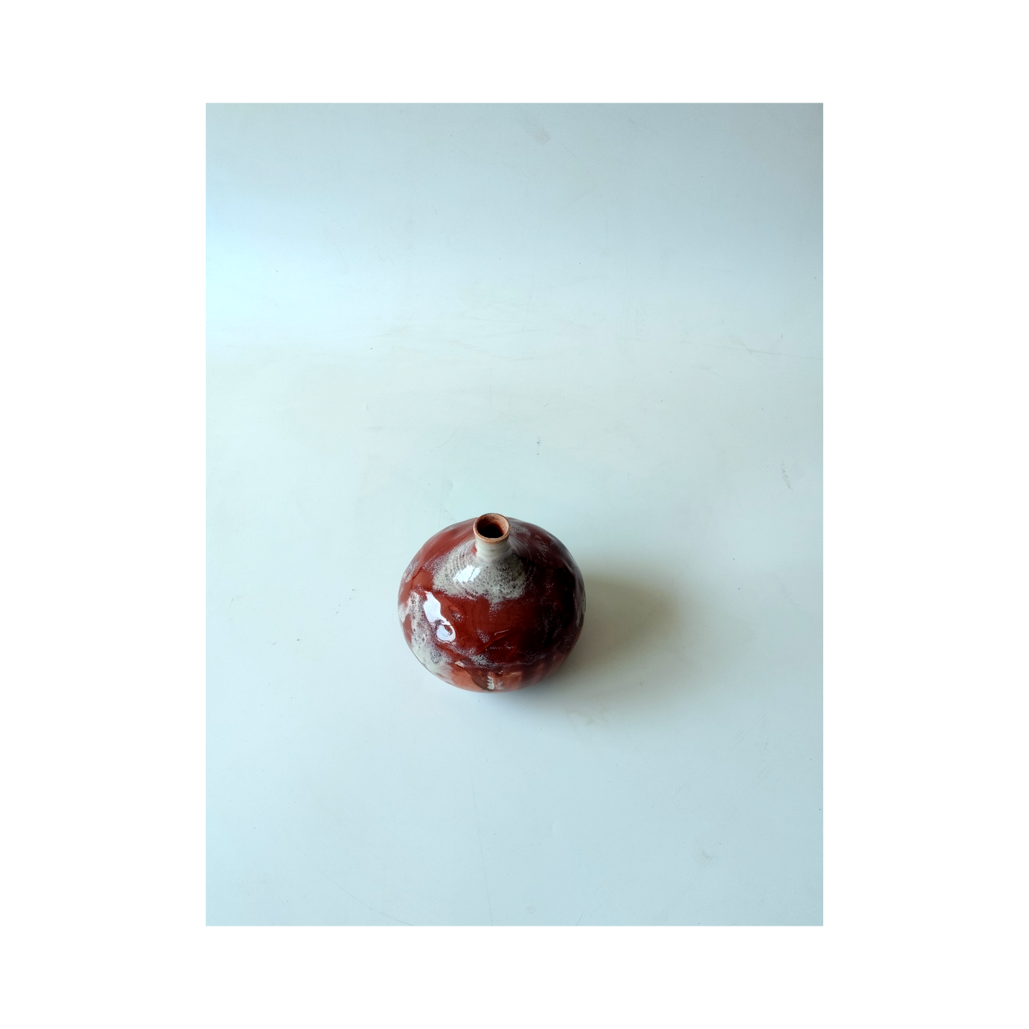 RED MOON VASE
